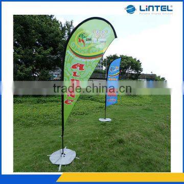 LinTEL teardrop beach banner flag seller