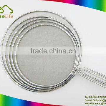 Stainless steel mesh collapsible colander