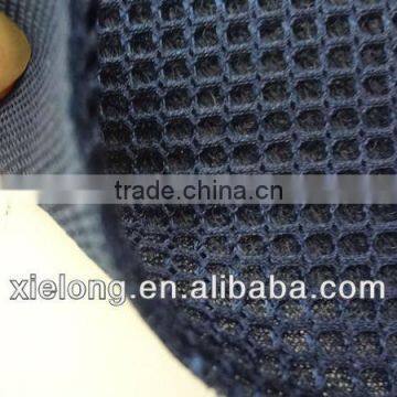 Blue space fabric 3D air spider mesh fabric