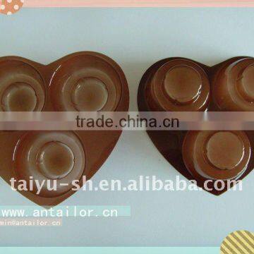 color plastic blister tray for chocolate