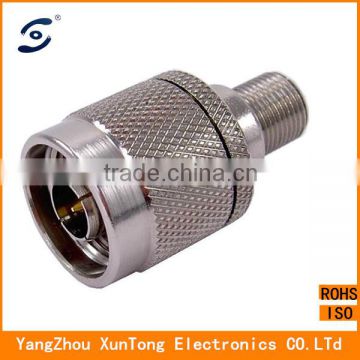 50ohm straight connector n male to f female adapter