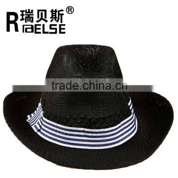 cheap plastic cowboy straw hat wholesale