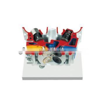 4 valves engine cylinder head dissection model