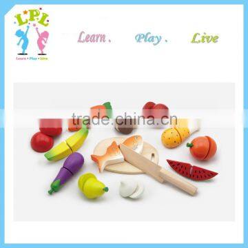 Primary school role play toys for kids muilt wooden kitchen toy set