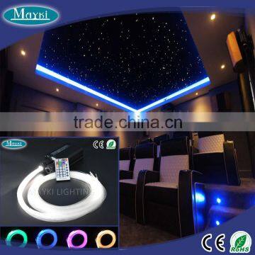 32W color changing starry sky ceiling lighting fiber optic LED for cinema decoration