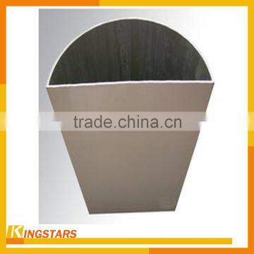 huge variety of models extruded aluminum profile half round tube