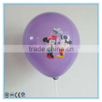 Cartoon image printing balloon