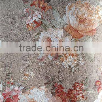 High end class range top grade deep embossed wallcovering AJ9015