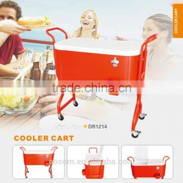 Wholesale 80QT Environmental Patio Ice Cooler Cart