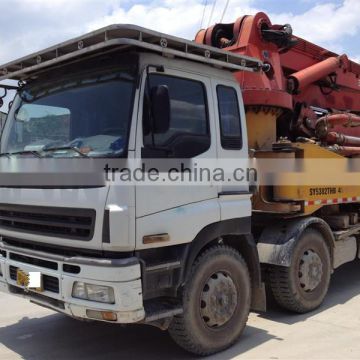 37M used SANY PUMP TRUCK GOOD CONDITION, BEST PRICE