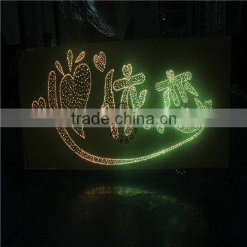 Guzhen YEENOO fiber factory chandelier factory modern lighting factory china with billboards shop sign publicity brand