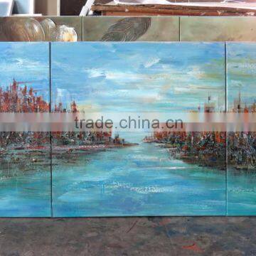 Modern Sea Landscape Canvas Painting photo-4