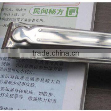 New 2016 1pcs/lot S68 Ice Tongs Tool Bar Kitchen Accessories Barbecue Clip Bread Stainless Steel Food Ice Clamp photo-4