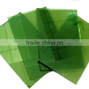 F-green float glass/tinted float glass/colored glass