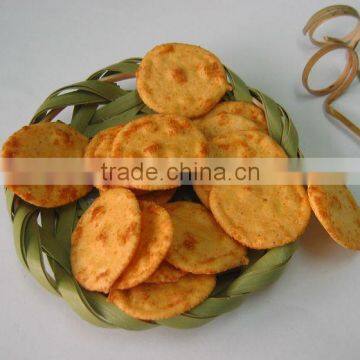 top quality hot sell opular snakes fried peanut rice crakers