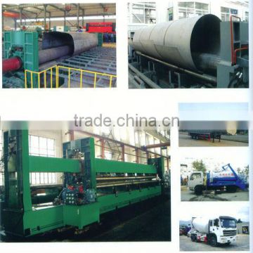 Technical parameters for high drecision small-size upper-roller universal plate rolling machine