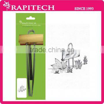 10 Inch Gardening Marker Pen With Slip-On Copper Metal Plant Label photo-2