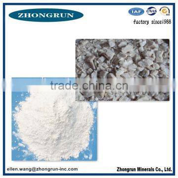 High whiteness natural barite powder for paint grade products