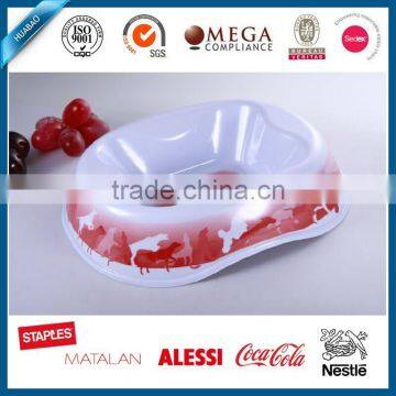 Factory Wholesale Custom Ceramic Dog Bowl ,flower Shape Feeding Ceramic Pet Bowl , Ceramic Cat Bowl Water Alkaline