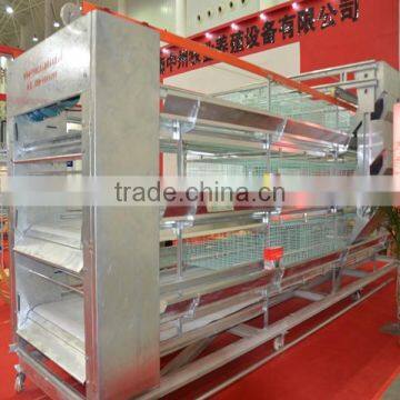 Automatic H Type Belt Broiler Cage