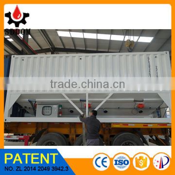 horizontal container cement silo made in china for sale