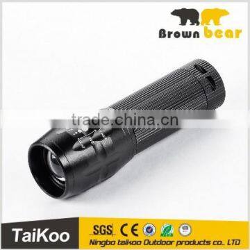 q5 led aluminum telescopic zoom multi functional flashlight