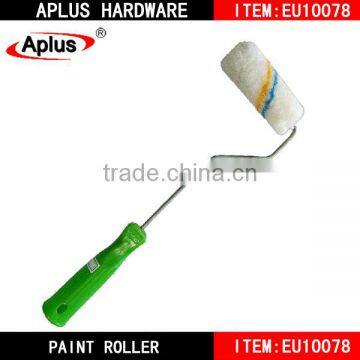 mini acrylic paint roll with green plastic handle