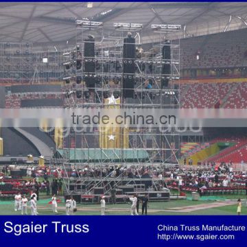 Ringlock Scaffolding layer truss for concert