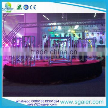 4m diameter 0.4m height concert revolving stage