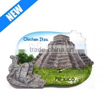 3D High Quality Resin Fridge Magnet Mexico Souvenir