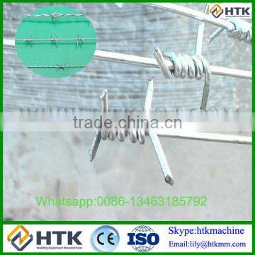 12 gauge galvanized barbed wire/barb wire/barbed wire fence