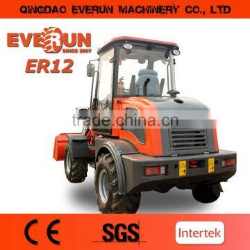 1.2ton Euro3 Motor Mini Loader/Radlader/Hoflader photo-5