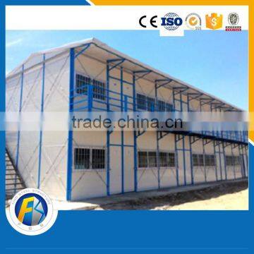 Two-floor temporary camping house for worker dormitory
