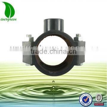 Plastic Compression Pipe Fittings Clamp Saddle