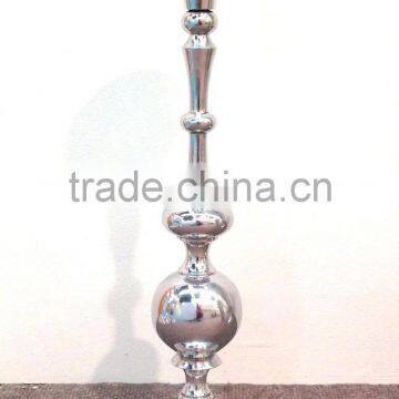 Aluminum mirror finish wholesale candle holder