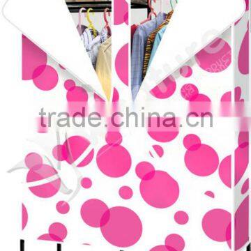 Metal Furniture Non-woven Folding Wardrobe photo-4