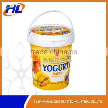 IML pp plastic disposable yogurt containers