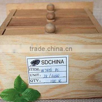 Small Art Minds Wood Hollow Crafts Wood Cupboard Wood Arts and Crafts for Sale photo-6