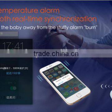 New Bluetooth Smart Thermometer With High Temporature Alarm, Wearable Electric Thermometer for Baby photo-4