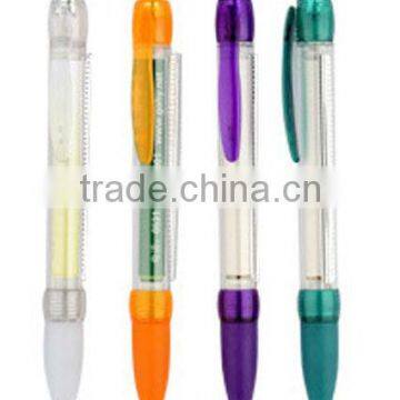 promotional plastic pull out banner pen