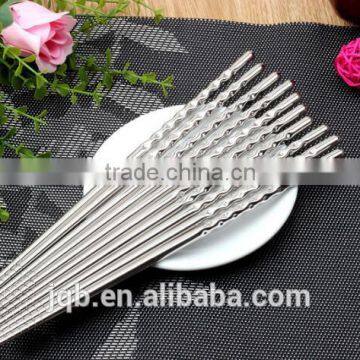 WNL-912 Twisted Handle Stainless Steel Travel Chopsticks photo-4