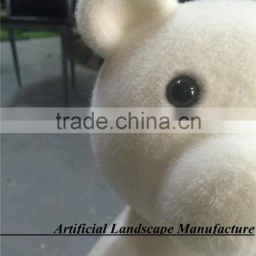 Artificial White Bear Grass Moss Animal,topiary Moss,artificial Moss for Decoration photo-4