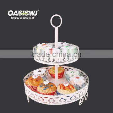 Good Design 2- tier /3-tier metal cupcake stand