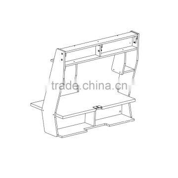 2016 NEW Design Computer Desk Living Room Table Furniture MDF Wooden Cheap Wall Mounted Desk photo-5