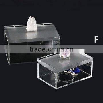 Jayi Special Beautiful Acrylic Organizer Jewelry High-end Table Box With Lid photo-4