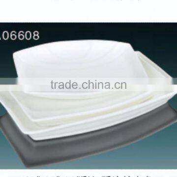 2014 Hot Sale White Ceramic Retangle Plate