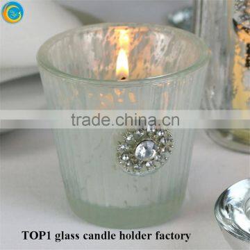 Mosaic Multi Color Candle Holder for Decoration