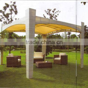 New Design Outdoor Garden Rattan Pavilion Gazebo