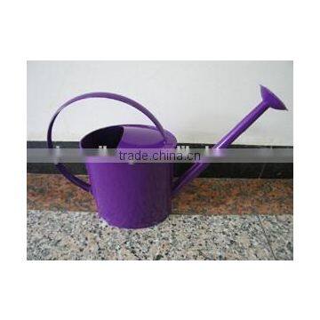 High Quality 7L Oval Metal Watering Can/ Colorful Metal Garden Toys/ Metal Flower Planter photo-2