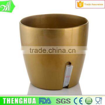 Wholesale Flower Pots Type and Stocked Eco-Friendly Feature Tall Plastic Colorful Plastic Flower Pots